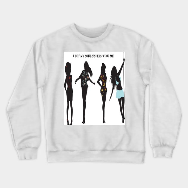 Soul Sister Tribe Family Crewneck Sweatshirt by pyxiegurlboutique